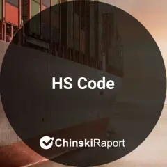 Kontenerowiec z napisem "HS Code" na tle zachodzącego słońca. Kod HS ułatwia globalny handel.