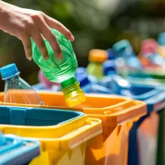 Segregacja plastiku i tworzy sztucznych: zasady, kolory pojemników