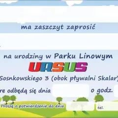 Park Linowy Ursus: Przygoda dla dzieci, urodziny i cennik 2024!