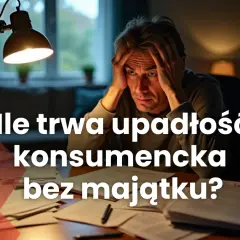 Upadłość konsumencka bez majątku: Oddłuż się w 6-12 miesięcy!