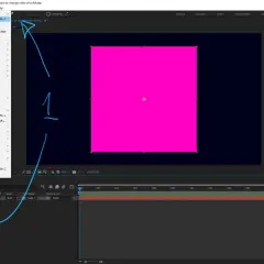 After Effects tutorial: Learn how to change color of solid layers by accessing Solid Settings.