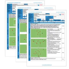 Konspekt treningowy dla młodzików U12: ćwiczenia z piłką, gry 5x5, 9x9 i inne.