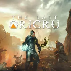Zbrojny wojownik z mocą w dłoniach walczy z potworami w świecie gry The Last Oricru.