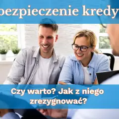 Ubezpieczenie kredytu: czy można zrezygnować z ubezpieczenia kredytu? Para dyskutuje z doradcą.