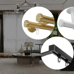 Złoty, biały i czarny karnisz – jak dobrać kolor karnisza do sypialni w stylu boho, by stworzyć przytulną atmosferę?