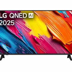 Nowy telewizor LG QNED AI 2025 z kolorowym ekranem. Instrukcja obsługi telewizora LG pomoże Ci go skonfigurować.