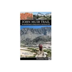 Guía esencial para el John Muir Trail, con senderistas en un paisaje montañoso espectacular.