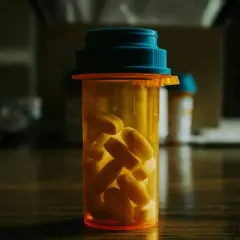 Pomarańczowa buteleczka z lekami, w środku tabletki. Zastanawiasz się, **relanium na co**?