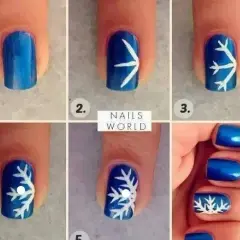 Jak namalować śnieżynkę na paznokciach? Triki i trendy!