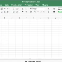 Foglio di calcolo Excel con ricavi trimestrali e totale. Il calcolo iterativo è pronto per essere inserito.