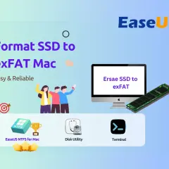 Format SSD auf exFAT Mac mit EaseUS. Einfach und zuverlässig.