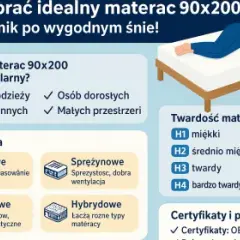 Jaki materac wybrać opinie – uniknij błędów przy zakupie idealnego materaca