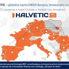 Globalna marka HALVETIC, oparta na technologii BGT, dociera do Europy, Australii i obu Ameryk. Produkt chroni rośliny.