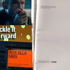 Ensamhet och filmtips för tråkiga stunder. "Pickle it forward" och en annons om våld.