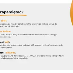 WNT to towar przemieszczany między krajami UE. Poznaj definicję, podatek w Polsce, neutralność VAT i formalności.