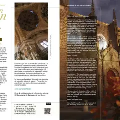Fachada del Monasterio de San Juan de los Reyes, lugar de celebraciones y fiestas de molledo.