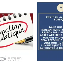 Modèle lettre reconnaissance maladie professionnelle fonction publique. Illustration juridique sur le droit de la fonction publique.