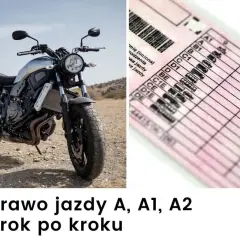 Prawo jazdy A2: Maksymalna pojemność silnika, której nie możesz przekroczyć