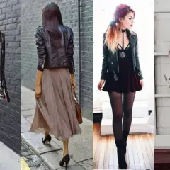 Ramoneska stylizacje: 10 modnych outfitów na każdą okazję