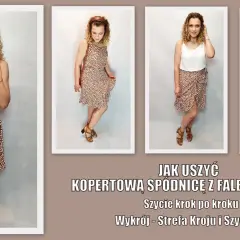 Jak uszyć spódnicę kopertową - proste kroki i tajniki szycia