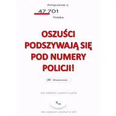 Rozpoznasz z jakiego numeru dzwoni policja - uniknij oszustwa telefonicznego