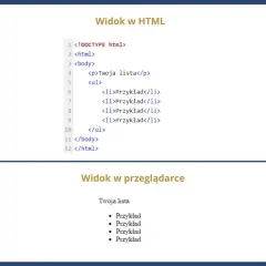 HTML: Listy numerowane i nienumerowane - jak stworzyć w prosty sposób?