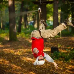 Park linowy Łagów Lubuski - emocjonujące atrakcje i opinie odwiedzających