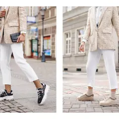 Jakie buty do białych spodni damskich? 10 stylowych propozycji