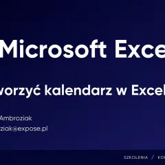 Jak zrobić kalendarz w Excelu - proste kroki i przydatne szablony