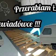 Jak zrobić łóżko piętrowe w przyczepie kempingowej - tanio i funkcjonalnie