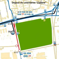 Jak dojechać na cmentarz zarzew w Łodzi - proste trasy i wskazówki