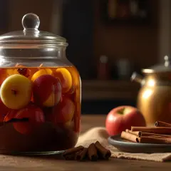 Kompot z jabłek do słoików: Domowy przepis na słodki jabłkowy kompot na zimę