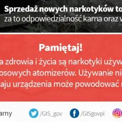 Plakat o dopalaczach: Jak uniknąć niebezpieczeństw i zagrożeń