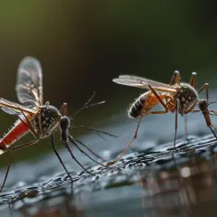 Zaskakujące różnice między samcem a samicą komara - poznajmy je