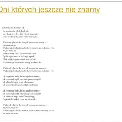 Tekst piosenki dni których nie znamy – odkryj jej głębię i znaczenie