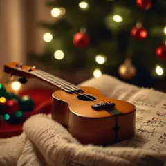 Kolęda "Wśród nocnej ciszy" na ukulele: nauka łatwych chwytów