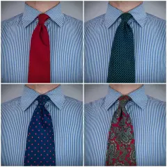 Jak dobrać krawat do koszuli w paski: 5 zasad eleganckiego stylu