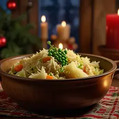 Kapusta z grochem: tradycyjna polska potrawa na Wigilię