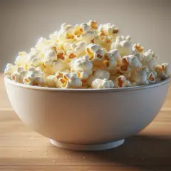 Popcorn solony - poznaj rzeczywistą kaloryczność i wartości odżywcze przekąski