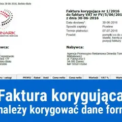 Błędny adres na fakturze – nota czy korekta? Jak uniknąć problemów i błędów