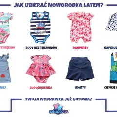 W co ubrać noworodka latem - najważniejsze zasady i porady dla rodziców