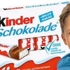 Kto jest na opakowaniu Kinder czekolady? Historia i ciekawostki
