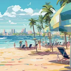 Najlepsze plaże w Bari - Mapa i informacje