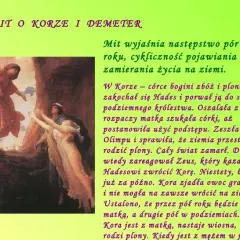 Mit o Demeter i Korze wyjaśnia, jak strach przed utratą zmienia pory roku