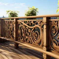 Jakie drewno na balustrady zewnętrzne? Wybierz trwałe i estetyczne rozwiązania