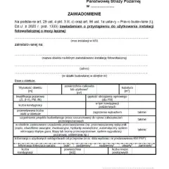 Fotowoltaika – czy zgłoszenie do straży pożarnej jest konieczne?
