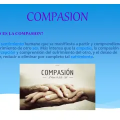 El compasión significado: un sentimiento humano que comprende el sufrimiento ajeno y busca aliviarlo. Manos entrelazadas simbolizan este acto.