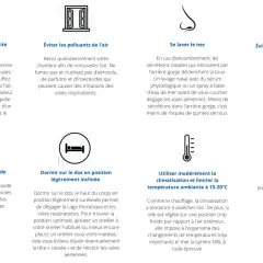Conseils pour soulager la toux sèche : humidifiez l'air, aérez, lavez votre nez, évitez le tabac, prenez une douche chaude, dormez incliné, modérez la clim et buvez.