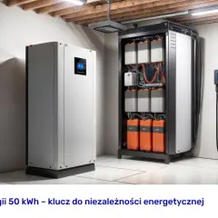Magazyn energii 50 kWh: Inwestycja, która obniży Twoje rachunki