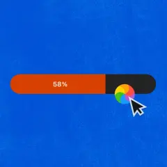 A loading bar shows 58% complete, with a spinning beach ball cursor indicating a frozen After Effects project.